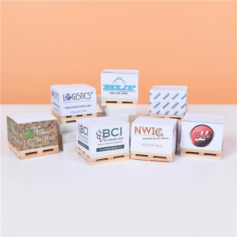 Note Cubes with Wooden Pallet - 我的网站